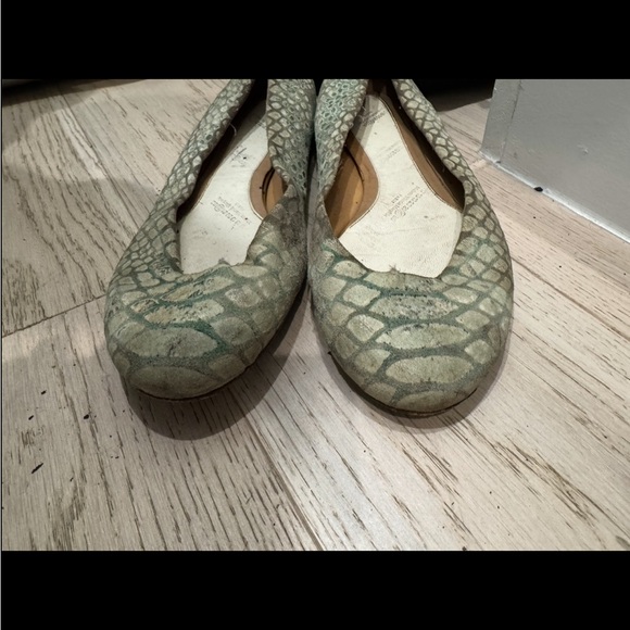 Maison Martin Margiela snake skin flats #green - Picture 6 of 8